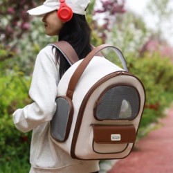 Katzentasche-Rucksack, tragbarer kleiner Hunderucksack, große Kapazität, atmungsaktiv, für alle Jahreszeiten, universelle Kat
