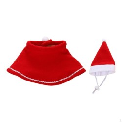 Weihnachtsmannmütze für Hunde und Katzen, Weihnachtskostüm-Accessoires, Haustier-Accessoire