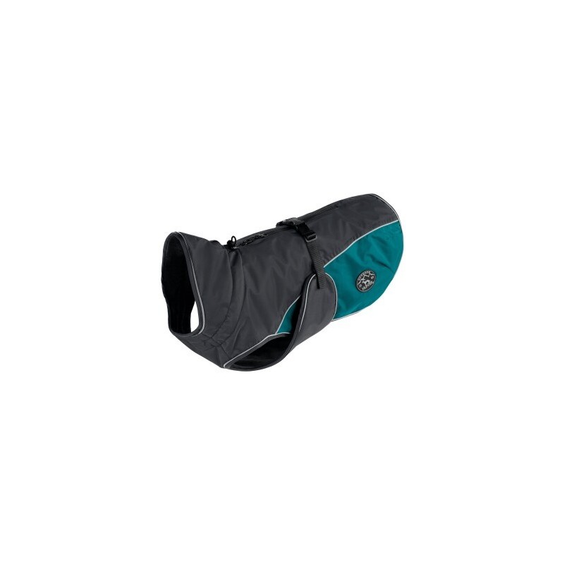 Hunter Hundemantel Uppsala Cozy anthrazit / petrol 60 cm