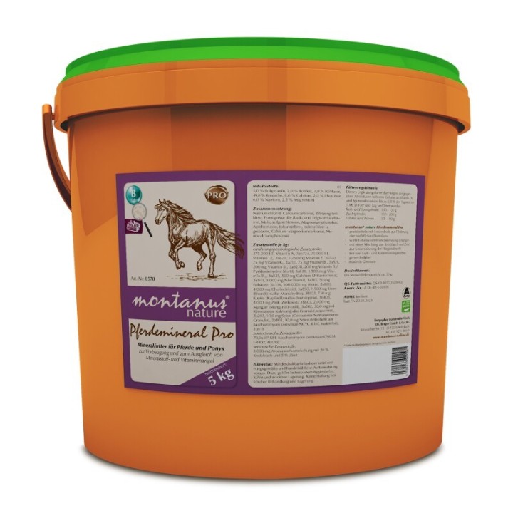 Montanus ® nature Pferdemineral Pro 5 kg 5 kg