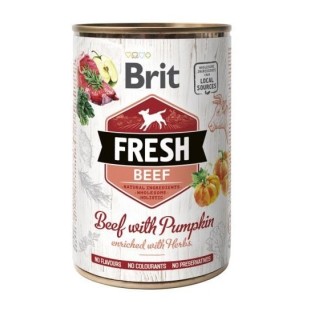 BRIT FRESH beef & pumpkin 400 g
