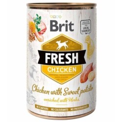 BRIT FRESH chicken & sweet potato 400 g