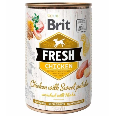 BRIT FRESH chicken & sweet potato 400 g