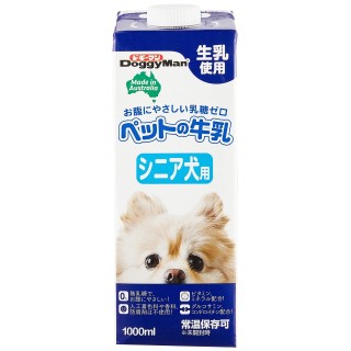 Doggyman Tiermilch für ältere Hunde 3W Liter 1,0 (x 3)