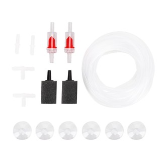 Aquarium Luftpumpe Armaturen Rohr Saugnapf Fisch Tank Sauerstoff Kompressor Zubehör