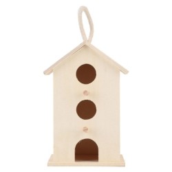 Hängende Vogelnester aus Holz, Hauszucht, Ruhebox, Zubehör für den Außenbereich, Garten für Papageien