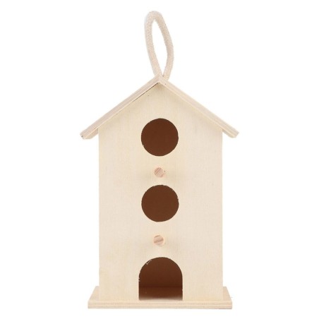 Hängende Vogelnester aus Holz, Hauszucht, Ruhebox, Zubehör für den Außenbereich, Garten für Papageien
