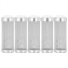 5 stücke Edelstahl Aquarium Filter Zufluss Einlass Mesh Korb Garnelen Schutz(12 mm)