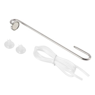 304 Edelstahl Spiegel Oberfläche U geformt Externe Aquarium Sauerstoff Diffusor Fisch Tank CO2