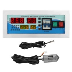 Automatischer Brutkasten-Controller, digitaler Temperatur- und Feuchtigkeitsregler, Zubehör, 180?240V
