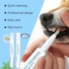 3 ml Haustier-Zahnbürstenstift, Zahnreinigung für Hundezähne, Zahnsteinentfernungswerkzeug, natürliches pflanzliches Zahnrepa