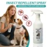 Flohentfernung für Haustiere, Katzen und Hunde, externe Entwurmung, Zecken, Flöhe, Läuse, pestizidfrei, starke Insektenschutz