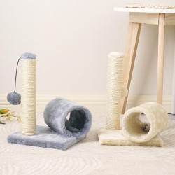 Kratzbaum für Katzen, Sisal-Kratzbäume, Rohr mit hängender Kugel, vertikaler Kratzbaum für Katzen und Katzen im Innenbereich