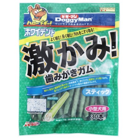 Doggyman Super Zahnpasta Kaugummi Sticks für Kleine 30 Stück zum Kauen! Hunde,