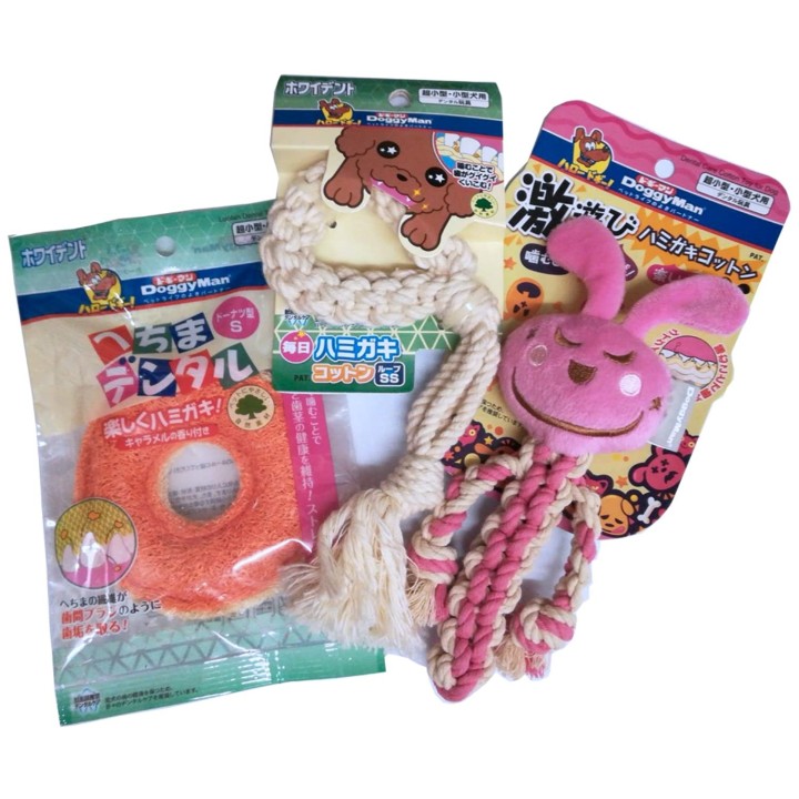 Doggyman Zahnspielzeug-Set für Hunde