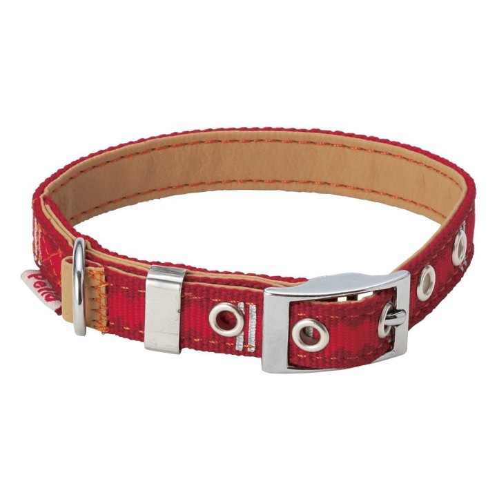 Petio Collar Basic Plus Rautenhalsband Rot Für Große Hunde Größe L rot
