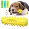 Hunde-Backenzahnbürste, Hunde-Backenzahnstäbchen, Zahnpflege für Welpen, langlebiges Kauspielzeug für Hunde, Elastizität, wei