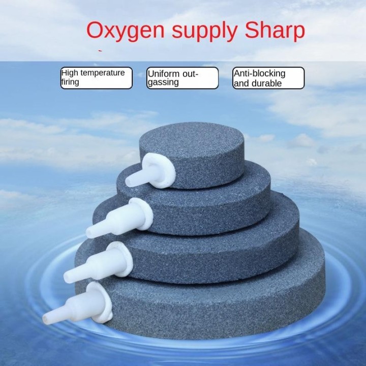 Hochwertiger Sauerstoff-Sprudelstein für Aquarien, für eine effiziente Luftzufuhr 4MM connection