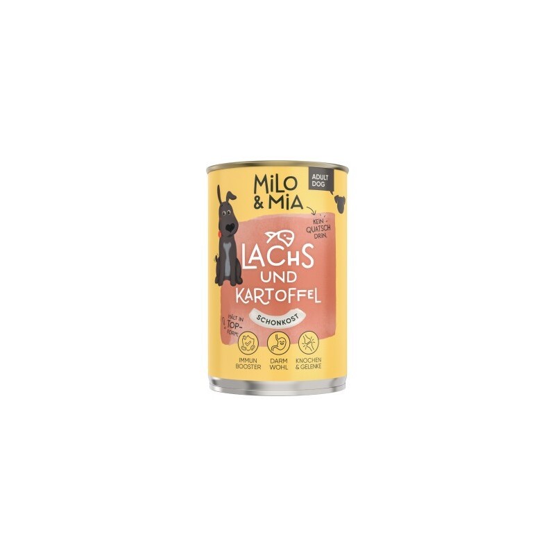 Milo & Mia Lachs & Kartoffel 6x400 g