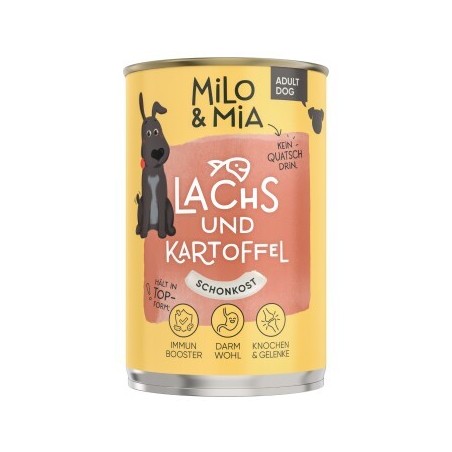 Milo & Mia Lachs & Kartoffel 24x400 g