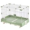 OSJ Kaninchen Kleintier Hamster Kleintier mit Decke Zucht Einfach zu Zimmer für kleine Kaninchen Indoor Hergestellt aus Kommt