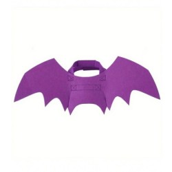 Halloween Niedliche Haustierkleidung Schwarze Fledermausflügel Geschirr Kostüm Cosplay Katze Hund Halloween Party für Heimtie