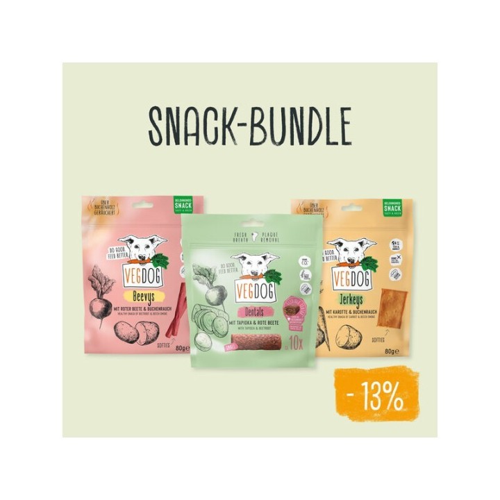 VEGDOG Snack-Bundle für Einsteiger