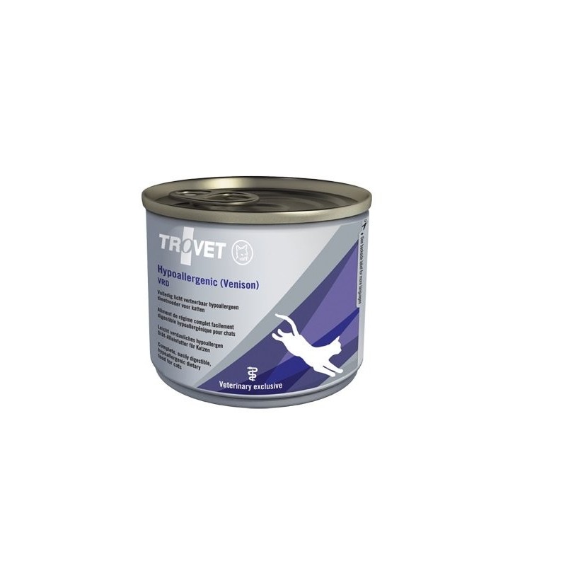TROVET Cat Wildbret Katzenfutter mit Wildschwein 200 g