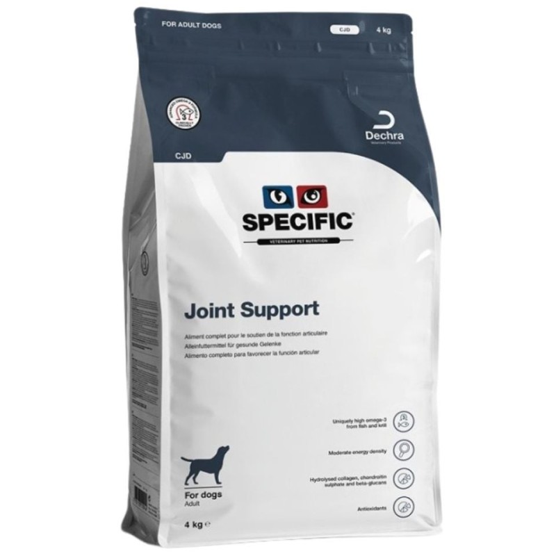 SPECIFIC Dog CJD Joint Support: Hundefutter für gesunde Gelenke 4 kg