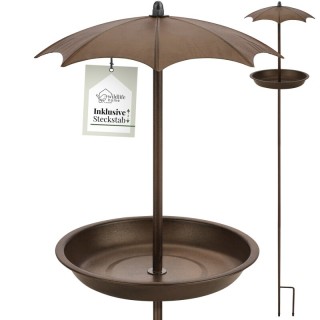 WILDLIFE HOME Vogeltränke Steckstab 'Regenschirm'