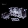 Aquarium-Zuchtbox, Isolierung, Fischzucht, Brutteiler, transparentes Multi-Grid-Design, Fischzucht-Isolationsbox für Garnelen