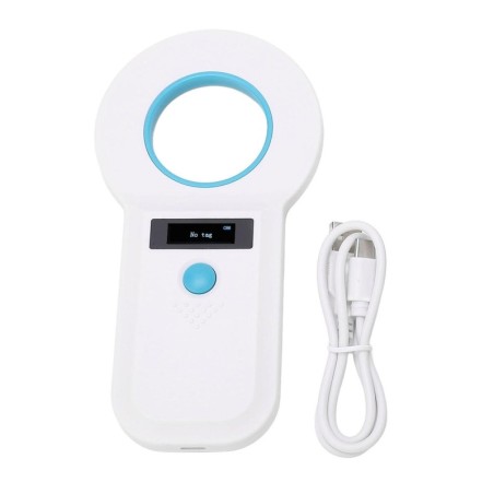 Pet ID Microchip Scanner 134,2 KHz 125 KHz Wiederaufladbare Tier Kartenleser mit Speicher Funktion für