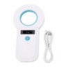 Pet ID Microchip Scanner 134,2 KHz 125 KHz Wiederaufladbare Tier Kartenleser mit Speicher Funktion für