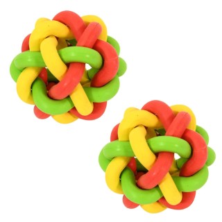 Doggyman als Macaroni Gummiball S x 2er Set Hundeball erwartet! (für Spielzeug)