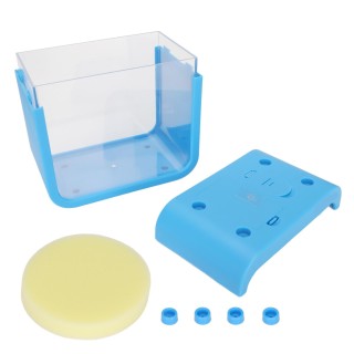 Mini-Aquarium mit LED-Licht, abnehmbares Aquaponic-Betta-Aquarium für die Schreibtischdekoration im Büro und zu Hause