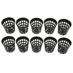 10 stücke Aquatische Net Tassen Aquatische Kunststoff Garten Fisch Tank Pflanzen Korb für PlantingL Small