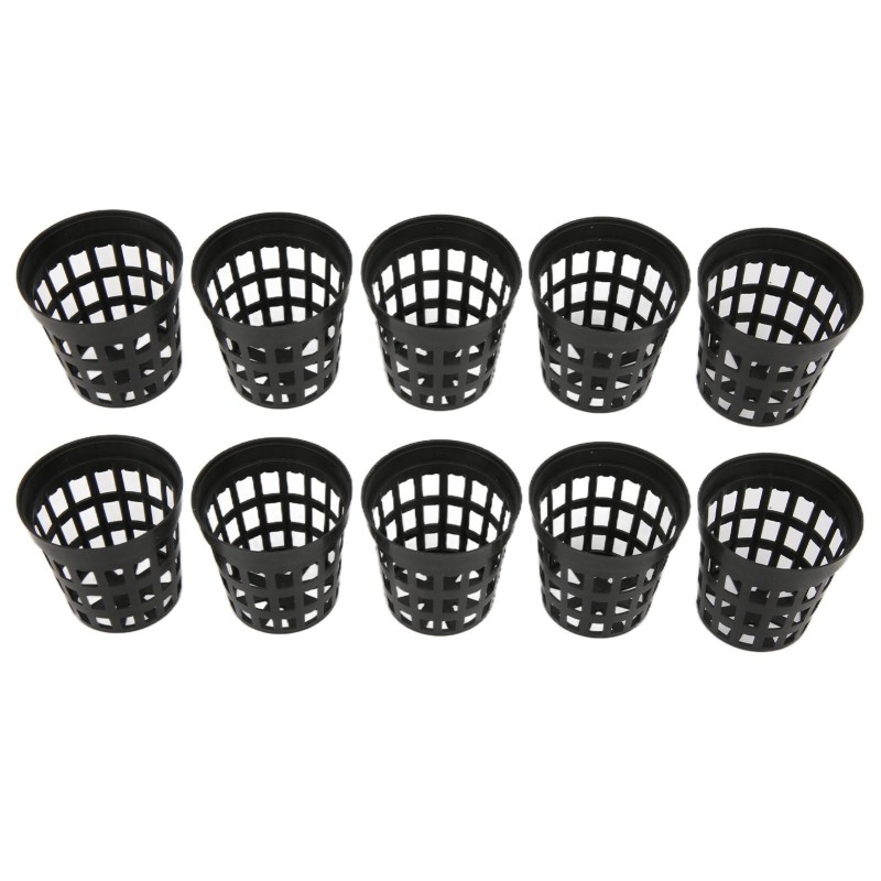 10 stücke Aquatische Net Tassen Aquatische Kunststoff Garten Fisch Tank Pflanzen Korb für PlantingL Small