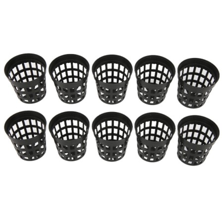 10 stücke Aquatische Net Tassen Aquatische Kunststoff Garten Fisch Tank Pflanzen Korb für PlantingL Small