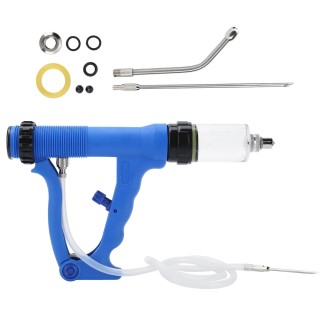 Vieh, Schafe und Schweine Veterinär Topfen Pistole Fütterung Container Automatische Drenching Tool30ml (zum