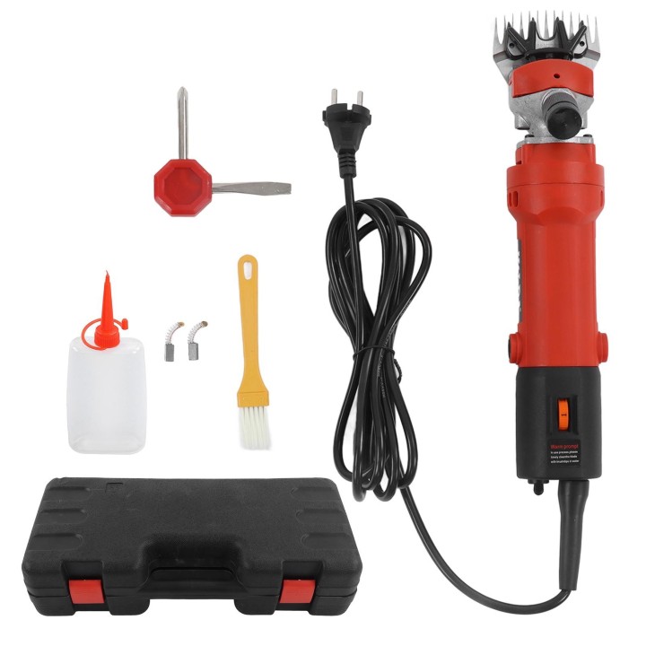 Elektrische Schafschermaschine, 680 W, 6 einstellbare Geschwindigkeiten, staubdichtes Filterdesign, elektrische Wollschere