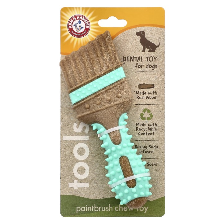 Arm & Hammer, Zahnpflegespielzeug für Hunde, Malpinsel, 1 Spielzeug