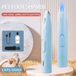 Elektrische Schere für Haustiere, Katzenfußrasierer, spezieller Hundehaarrasierer, Fader, elektrischer Stummschalter, Katzenk