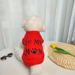 Atmungsaktive Weste mit Haustierdruck, dünnes T-Shirt für Hunde und Katzen, süße Welpenweste für kleine und mittelgroße Haust