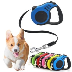 Hundeleine 3/5 m Automatisch einziehbare Nylonleine Große Hunde Outdoor-Trainingsverlängerung Gehen Laufen Seil Roulette Zube