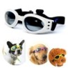 Verstellbare, gepolsterte Hunde-Sonnenbrille, zusammenklappbares Haustierzubehör für mittelgroße Hunde, Motorradbrille, Sumin