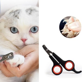 Nützliche Nagelpflegeschere für Haustiere, Schere, Trimmer für Tiere, Hunde, Katzen, Vögel, Zehenklaue 1pcs schwarz/weiß