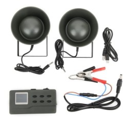 CP390 Doppelter 35W Außenlautsprecher Elektrischer Vogelstimmen-Player MP3-Sprachlautsprecher mit Timing