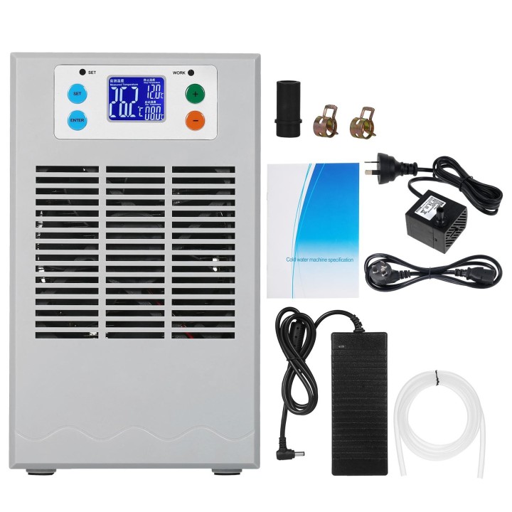 100 W 30 l kleiner Aquarium-Warmwasserbereiter und Kühler, Aquarium-Kühler, Halbleiter-Elektronik-Aquarium AU Plug