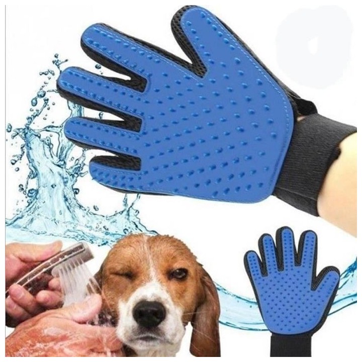 Gant de toilettage - Brosse - Silikon - Massage - Chien - Moyen