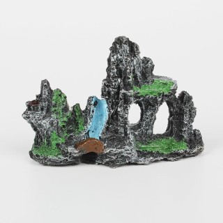 Künstliche Steingarten Ornamente Harz Handwerk Layout Requisiten Aquarium Aquarium Landschaftsbau Dekoration